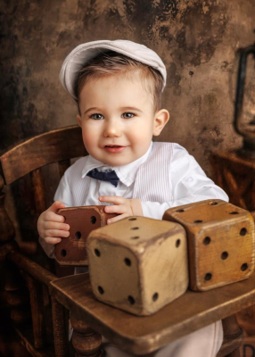 Portrait enfant en studio - Gwen Photographie Heiltz-le-Hutier