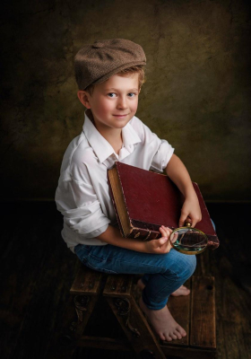 Portrait enfant en studio - Gwen Photographie Heiltz-le-Hutier