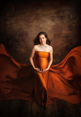 Séance photo grossesse studio - Gwen Photographie Champagne-Ardenne