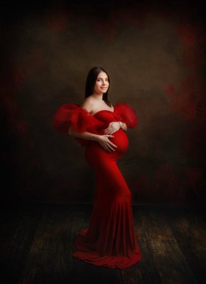 Séance photo grossesse studio - Gwen Photographie Champagne-Ardenne