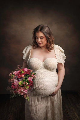 Séance photo grossesse studio - Gwen Photographie Champagne-Ardenne