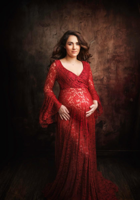 Séance photo grossesse studio - Gwen Photographie Champagne-Ardenne