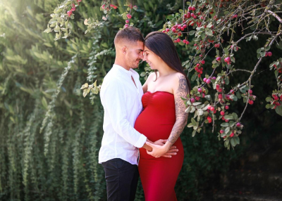 Séance photo grossesse studio - Gwen Photographie Champagne-Ardenne