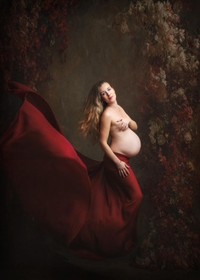 Séance photo grossesse studio - Gwen Photographie Champagne-Ardenne