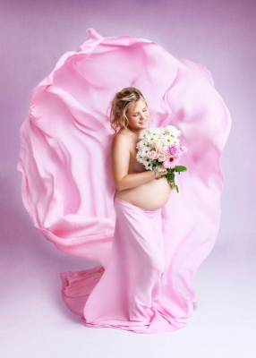 Séance photo grossesse studio - Gwen Photographie Champagne-Ardenne