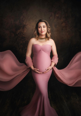 Séance photo grossesse studio - Gwen Photographie Champagne-Ardenne