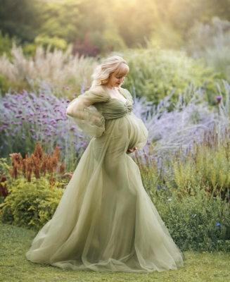 Séance photo grossesse studio - Gwen Photographie Champagne-Ardenne