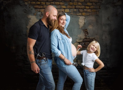 Séance photo grossesse studio - Gwen Photographie Champagne-Ardenne