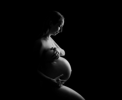 Séance photo grossesse studio - Gwen Photographie Champagne-Ardenne