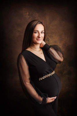 Séance photo grossesse studio - Gwen Photographie Champagne-Ardenne