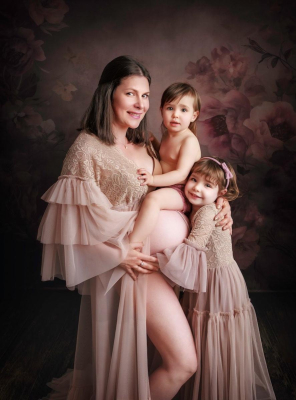 Séance photo grossesse studio - Gwen Photographie Champagne-Ardenne