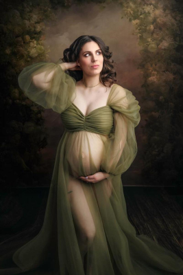 Séance photo grossesse studio - Gwen Photographie Champagne-Ardenne