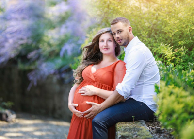 Séance photo grossesse studio - Gwen Photographie Champagne-Ardenne