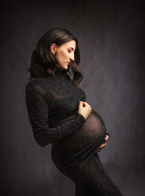 Séance photo grossesse studio - Gwen Photographie Champagne-Ardenne