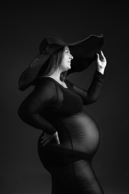Séance photo grossesse studio - Gwen Photographie Champagne-Ardenne