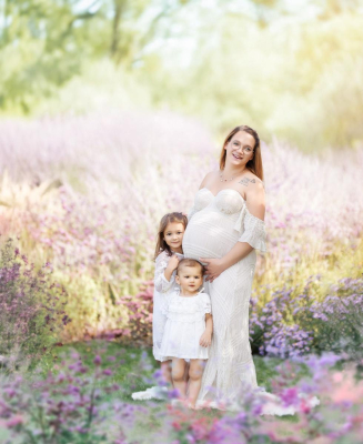 Séance photo grossesse studio - Gwen Photographie Champagne-Ardenne