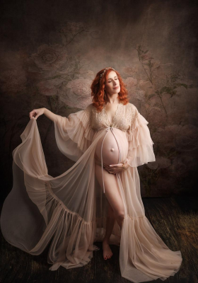 Séance photo grossesse studio - Gwen Photographie Champagne-Ardenne