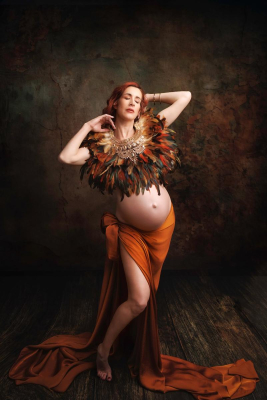 Séance photo grossesse studio - Gwen Photographie Champagne-Ardenne